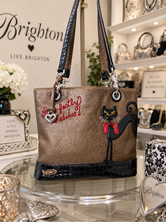 Brighton Handbags - Brighton Vintage Purr-Fectly Fabulous novelty line RARE AND COLLECTIBLE